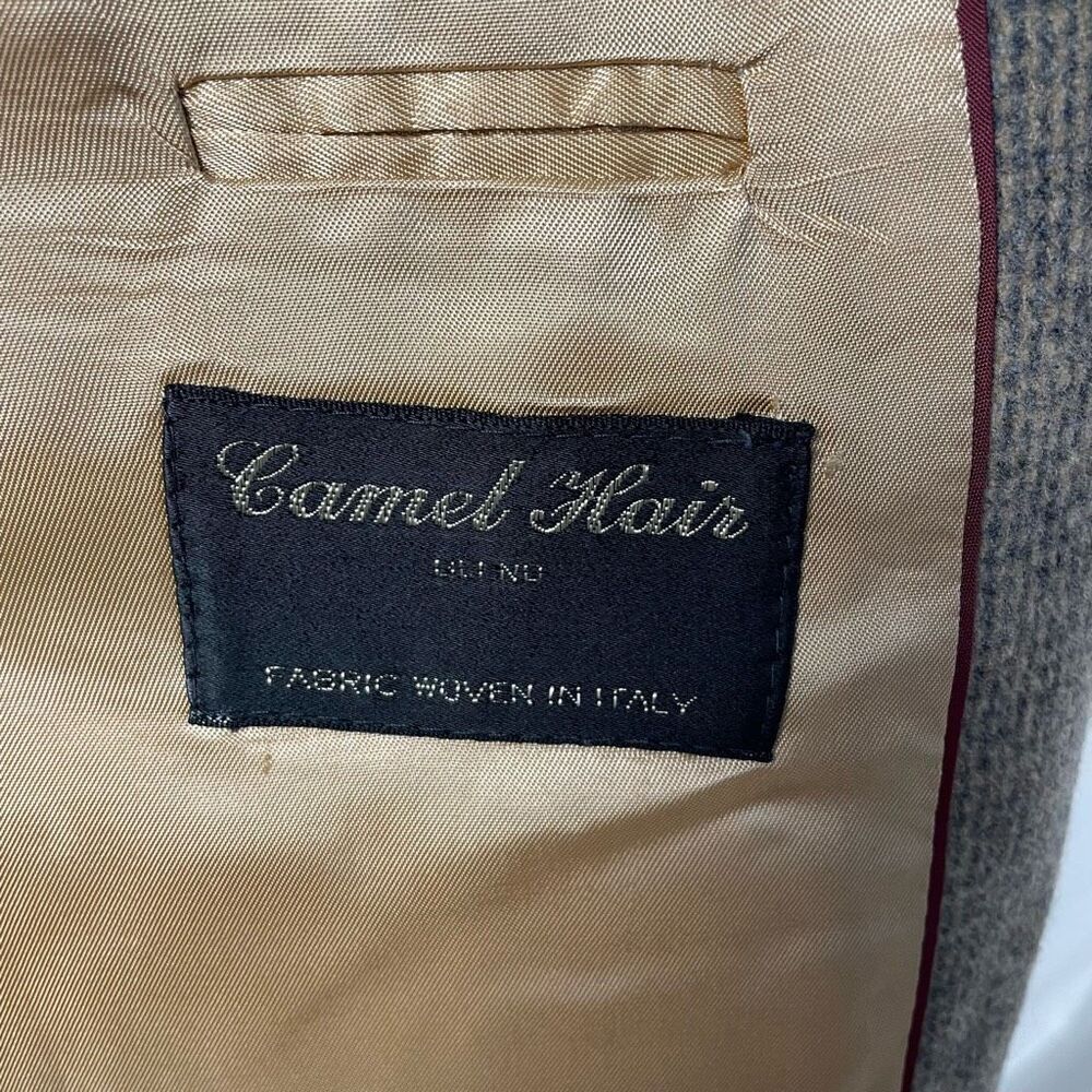 J.G. Hook Vintage Camel Hair Sports Coat - Men's 40 Large - Picture 7 of 9